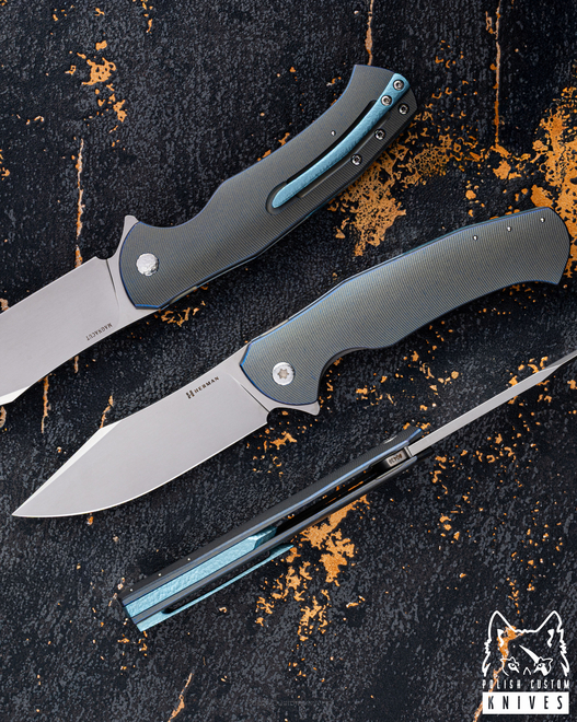 FOLDING KNIFE FOLDER MANTIS #0439 MAGNACUT HERMAN KNIVES