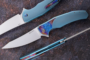 FOLDING KNIFE FOLDER ISHTAR #0793 M390 HERMAN KNIVES