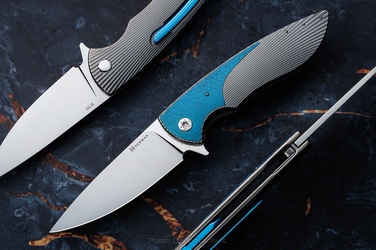 FOLDING KNIFE FOLDER STING #0904 M390 HERMAN KNIVES