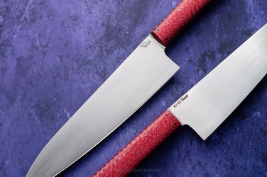 KITCHEN KNIFE CHEF 210 6 RED TWILL D2 PABIŚ