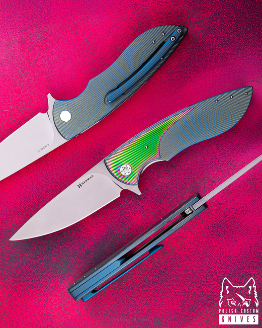 FOLDING KNIFE FOLDER STING #0743 MAGNACUT OERLIKON HERMAN KNIVES