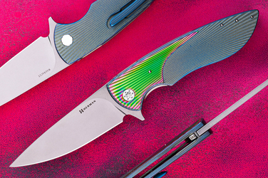 FOLDING KNIFE FOLDER STING #0743 MAGNACUT OERLIKON HERMAN KNIVES
