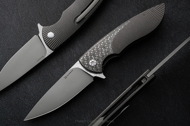 FOLDING KNIFE FOLDER STING #0861 MAGNACUT HERMAN KNIVES