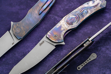 FOLDING KNIFE ISHTAR 1 VENOM HERMAN PIMPED by MICHO