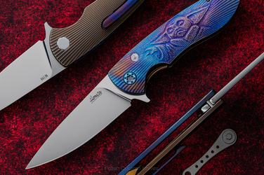 FOLDING KNIFE FOLDER MICRO STING GROGU 4 M398 HERMAN PIMPED by MICHO