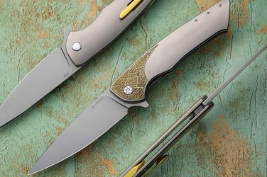 FOLDING KNIFE FOLDER SLIM #0650 M390 HERMAN KNIVES