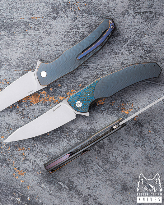 FOLDING KNIFE FOLDER ISHTAR #0822 MAGNACUT HERMAN KNIVES