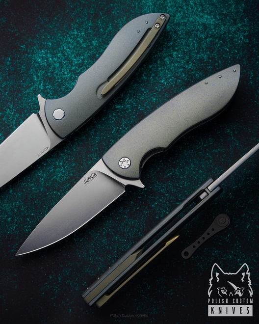 FOLDING KNIFE FOLDER STING 428 MAGNACUT HERMAN KNIVES