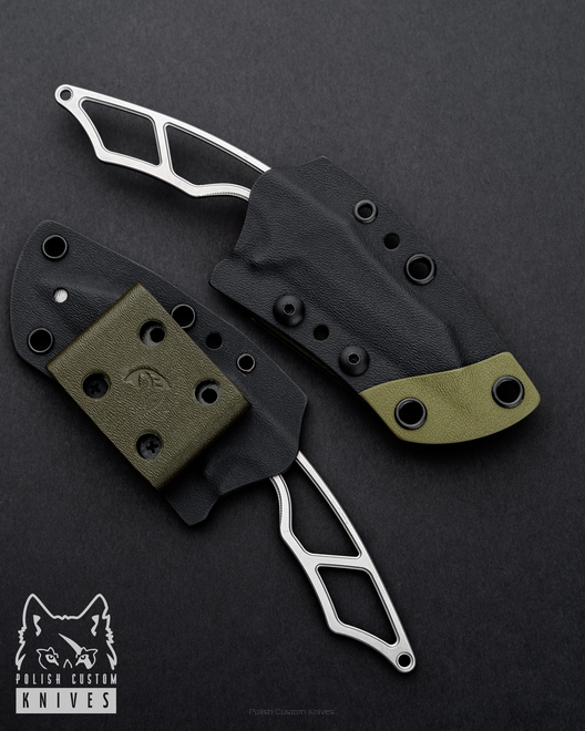 KNIFE EDC, NECK 5 HERMAN