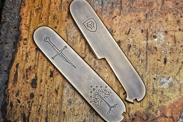 Scales for 91mm Victorinox SAK "Narsil" 183