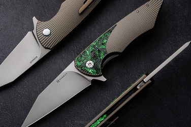 FOLDING KNIFE FOLDER VESPERTILIO #0241 MAGNACUT HERMAN KNIVES