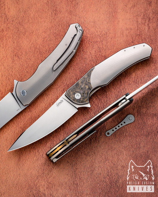 FOLDING KNIFE ISHTAR 34 M390 HERMAN