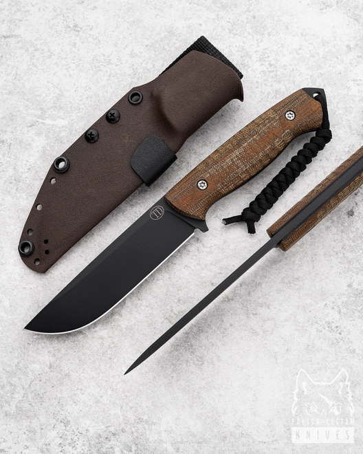 SURVIVAL KNIFE RATEL II MICARTA  NZ3 13 TD