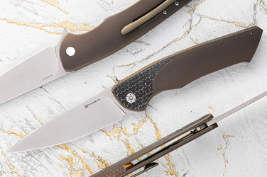 FOLDING KNIFE FOLDER SLIM #0555 MAGNACUT HERMAN KNIVES