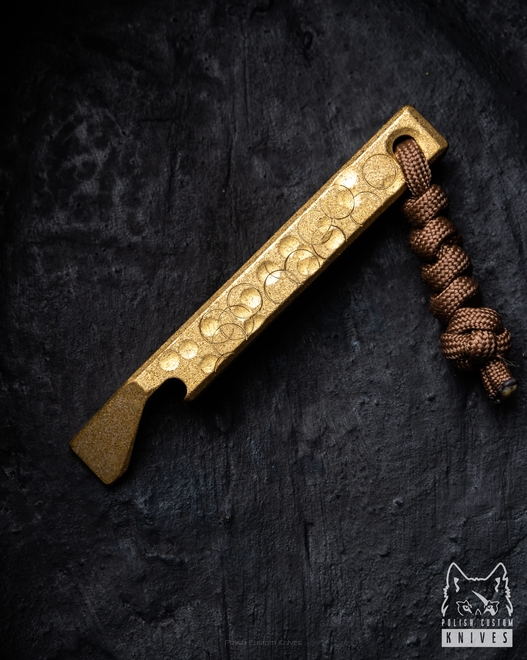 TOOL MINIPRYBAR BONE BRASS 2