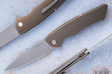 FOLDING KNIFE FOLDER SLIM #0565 MAGNACUT HERMAN KNIVES