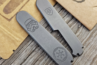 Scales for 91mm Victorinox SAK "Stormtropper" PLUS 194