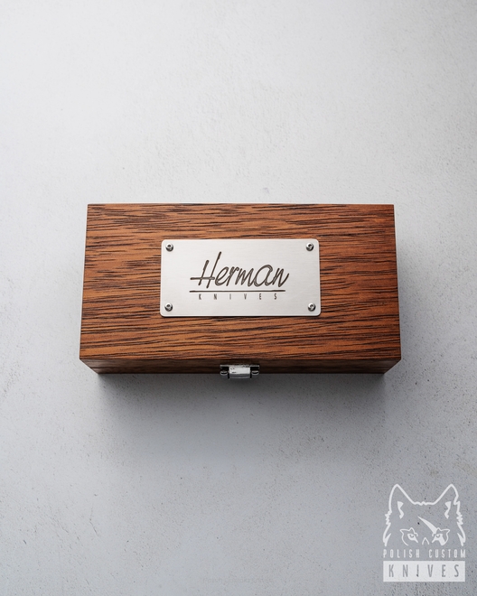 DEDICATED BOX FOR HERMAN ISHTAR KNIFE 1 HERMAN KNIVES