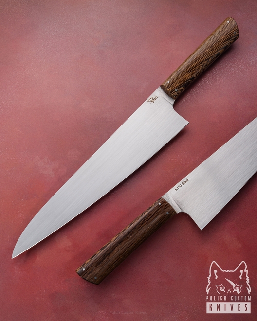 KITCHEN KNIFE CHEF 240 3 K110 WENGE PABIŚ