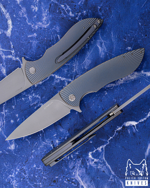 FOLDING KNIFE FOLDER STING #0796 MAGNACUT HERMAN KNIVES