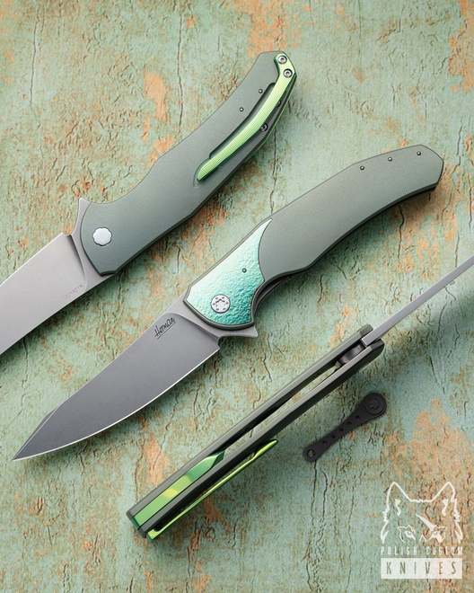 FOLDING KNIFE FOLDER ISHTAR 317 MAGNACUT HERMAN KNIVES