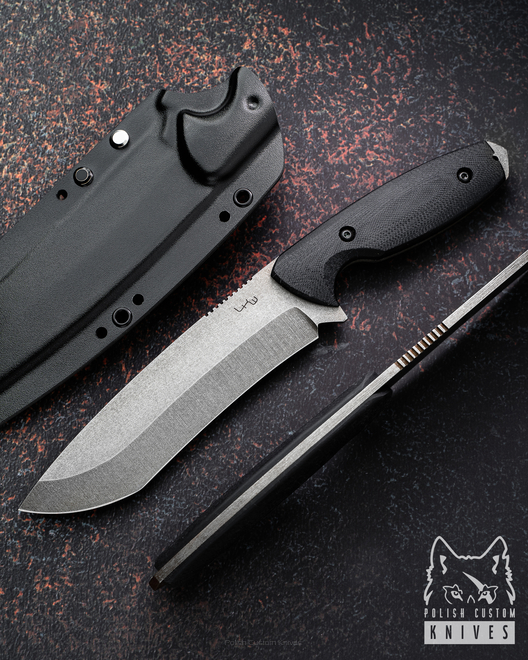 LARGE TACTICAL SURVIVAL KNIFE SUPERFIGHTER LKW