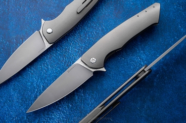 FOLDING KNIFE FOLDER SLIM #0597 MAGNACUT HERMAN KNIVES