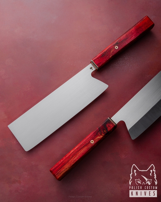 KITCHEN KNIFE NAKIRI 1 N690 ATOMIC CRAFT KNIVES