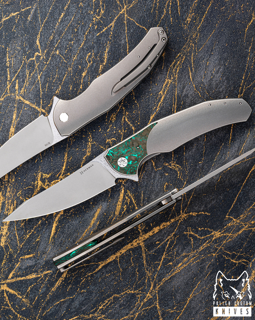 FOLDING KNIFE FOLDER ISHTAR #0790 M390 HERMAN KNIVES