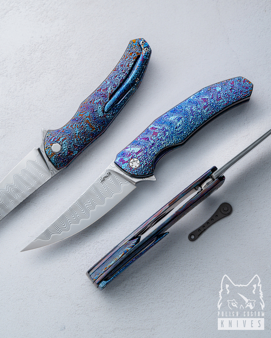 FOLDING KNIFE FOLDER ISHTAR 4 GRIMAKO TIMASCUS HERMAN