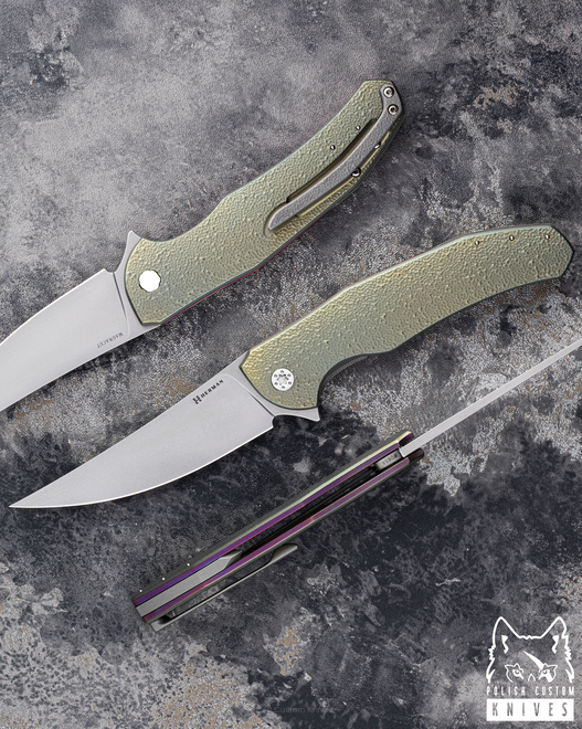FOLDING KNIFE FOLDER ISHTAR #0858 MAGNACUT HERMAN KNIVES