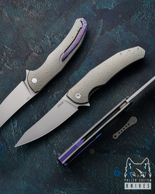 FOLDING KNIFE FOLDER ISHTAR 142 M390 HERMAN