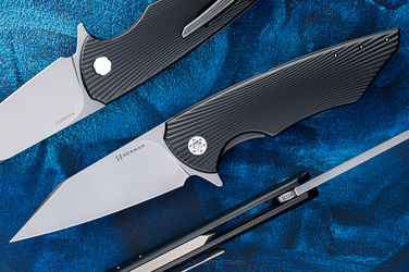 FOLDING KNIFE FOLDER VESPERTILIO #0235 MAGNACUT OERLIKON DLC HERMAN KNIVES