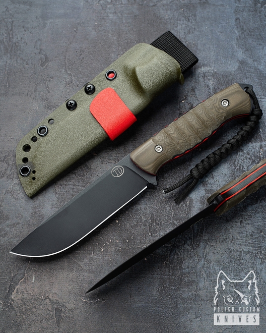 SURVIVAL KNIFE RATEL II 20 MICARTA  NZ3 TD