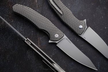 FOLDING KNIFE FOLDER ISHTAR #0638 M398 LEFTY HERMAN KNIVES