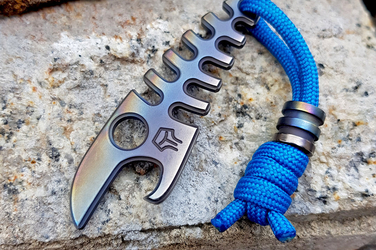 Tactical Fish SLIM Titanium anodized with titanium bead 105