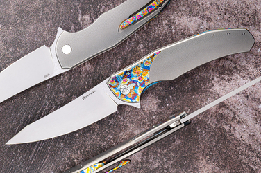 FOLDING KNIFE FOLDER ISHTAR #0797 M390 HERMAN KNIVES