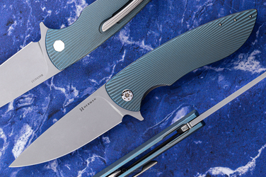 FOLDING KNIFE FOLDER STING #0786 MAGNACUT HERMAN KNIVES