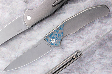 FOLDING KNIFE FOLDER ISHTAR #0687 MAGNACUT HERMAN KNIVES
