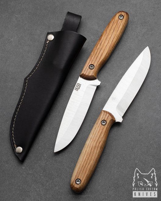 SURVIVAL KNIFE WAVE 2 X50CrMoV15 ASH WOOD ZA-PAS KNIVES