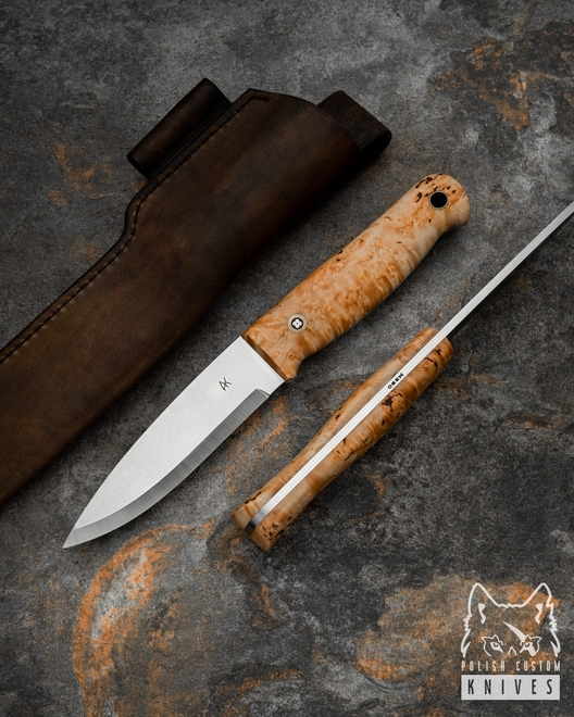 SURVIVAL KNIFE BUSHCRAFT M390 AK