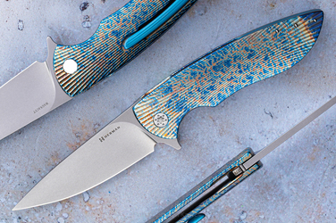 FOLDING KNIFE FOLDER STING #0776 MAGNACUT ENTROPY HERMAN KNIVES