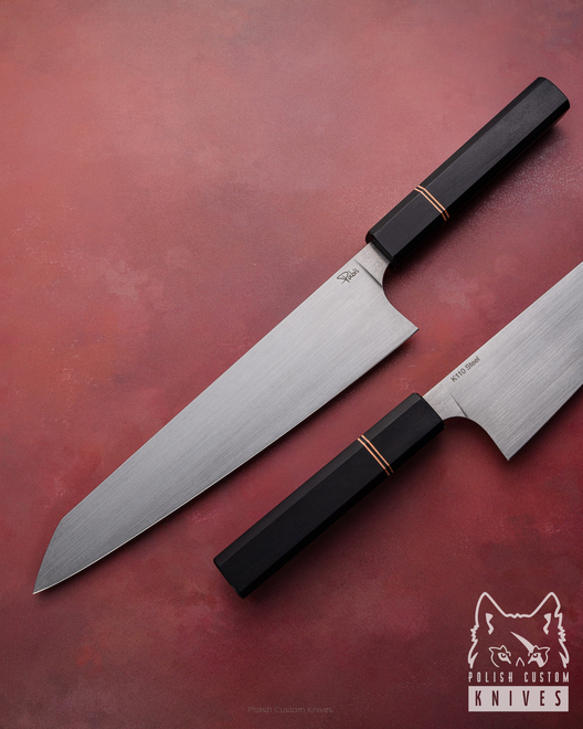 KITCHEN KNIFE GYUTO 240 5 K110 BLACK HORNBEAM PABIS