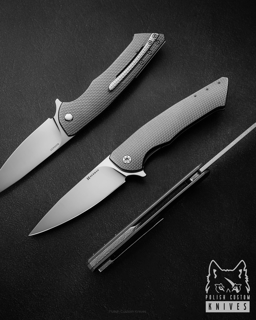 FOLDING KNIFE FOLDER SLIM #0680 MAGNACUT HERMAN KNIVES