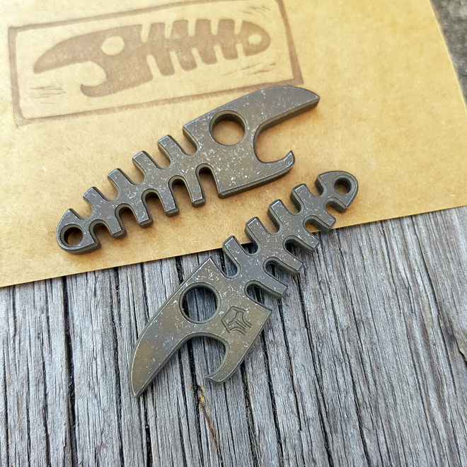 Tactical Fish Titanium Badlands Finish 120
