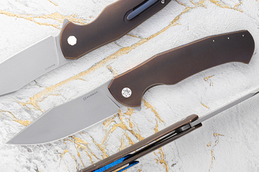 FOLDING KNIFE FOLDER MANTIS #0407 MAGNACUT HERMAN KNIVES