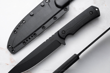 Buy TACTICAL BUSHCRAFT SURVIVAL KNIFE URBAN TACTIC 5 NMV G10 BLACK