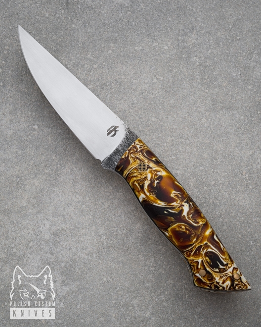 KNIFE WITHOUT SHEATH TOFFEE  ALEKSANDER