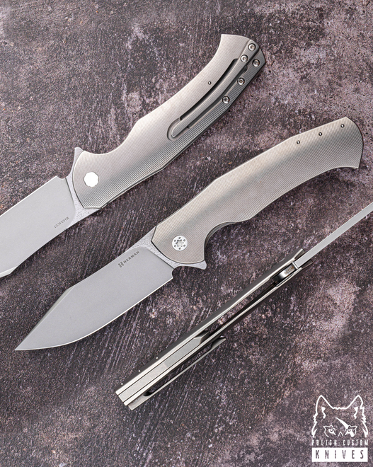 FOLDING KNIFE FOLDER MANTIS #0356 MAGNACUT HERMAN KNIVES