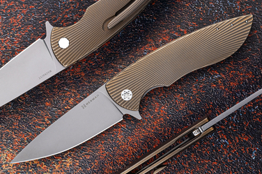 FOLDING KNIFE FOLDER STING #0826 MAGNACUT HERMAN KNIVES